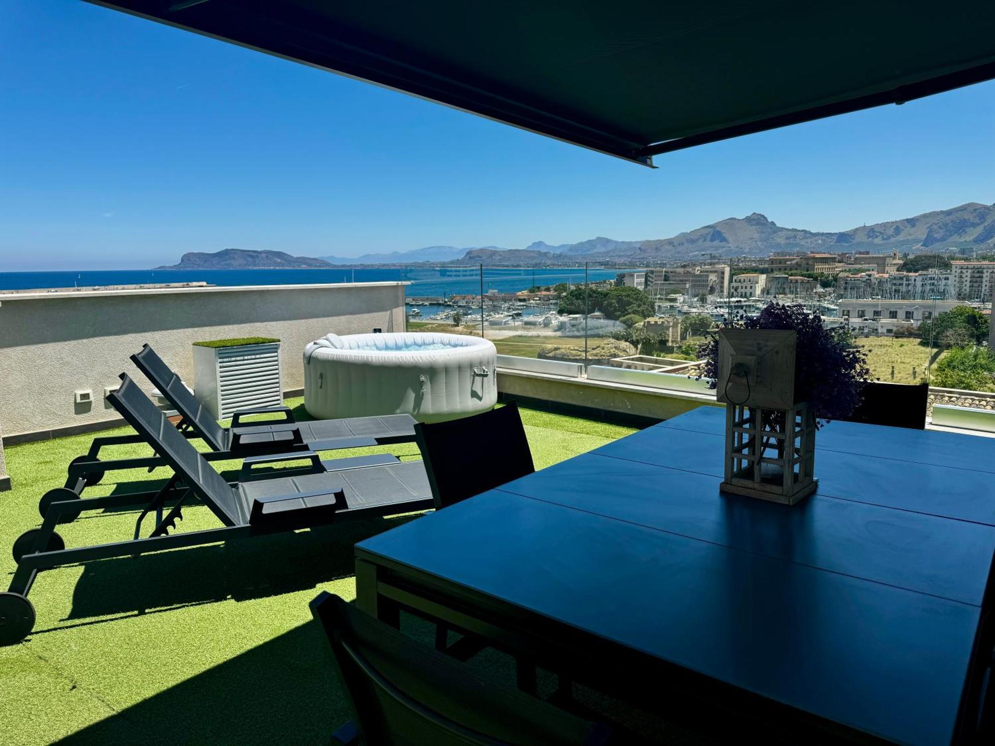פלרמו Marina Rooftop View מראה חיצוני תמונה
