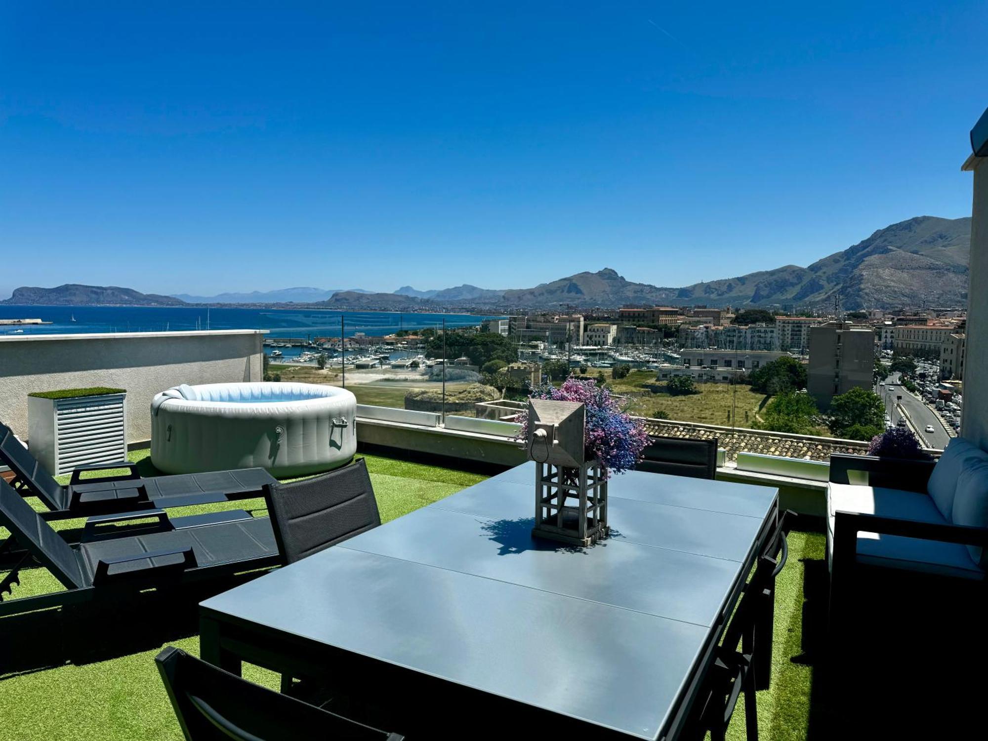 פלרמו Marina Rooftop View מראה חיצוני תמונה