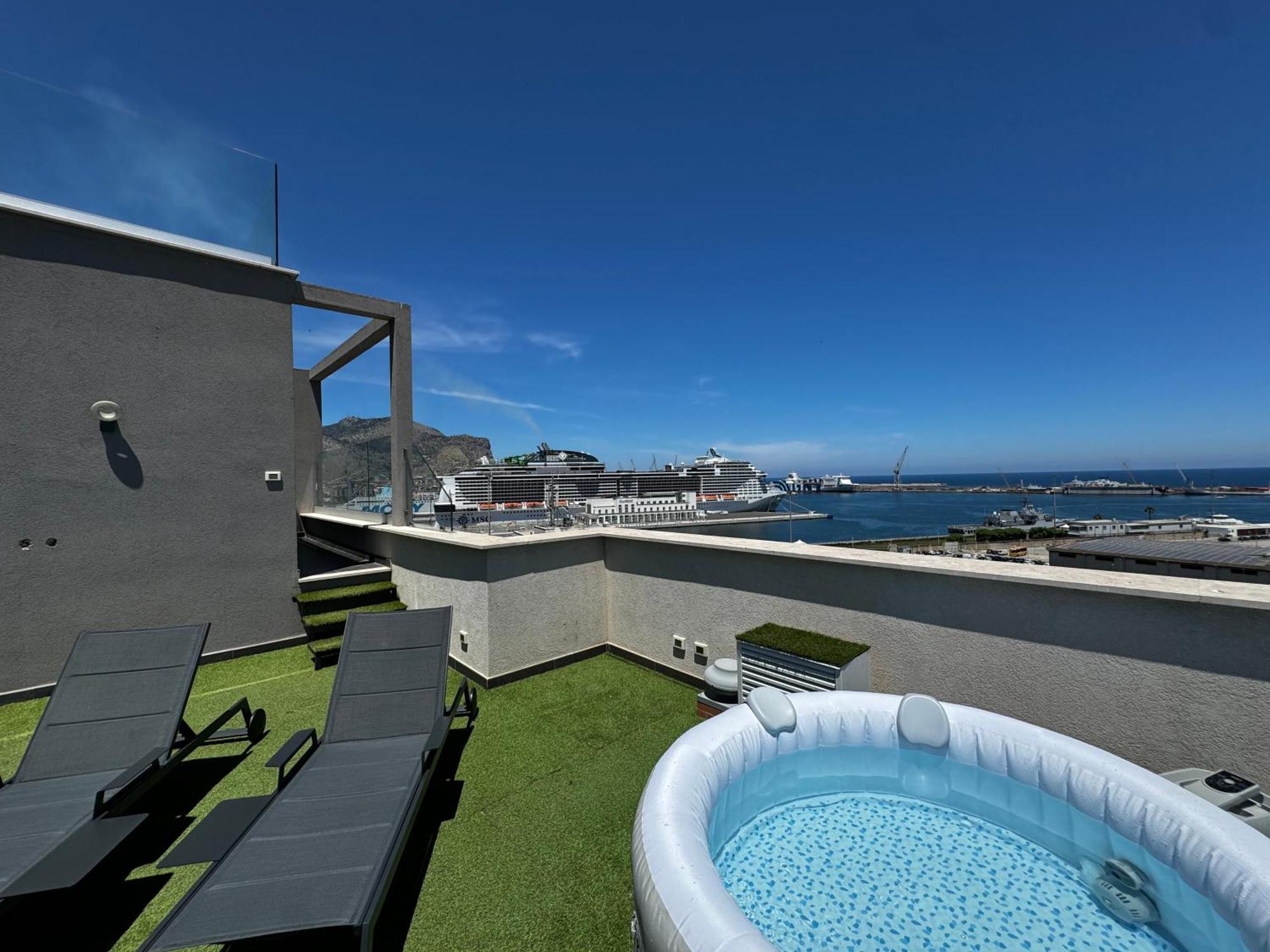 פלרמו Marina Rooftop View מראה חיצוני תמונה
